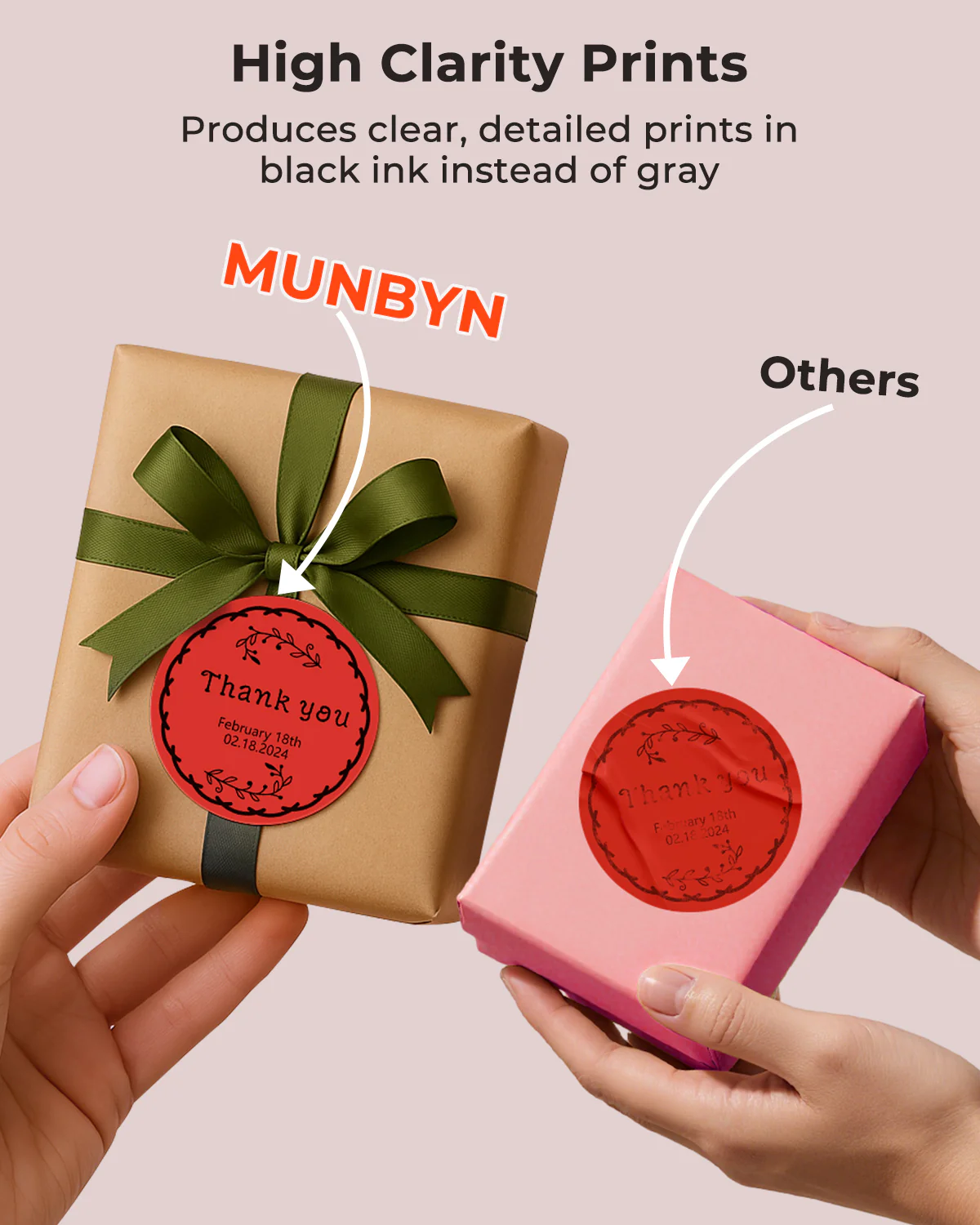 MUNBYN Bakery Branding Label Kit for Custom Packaging - Image 9