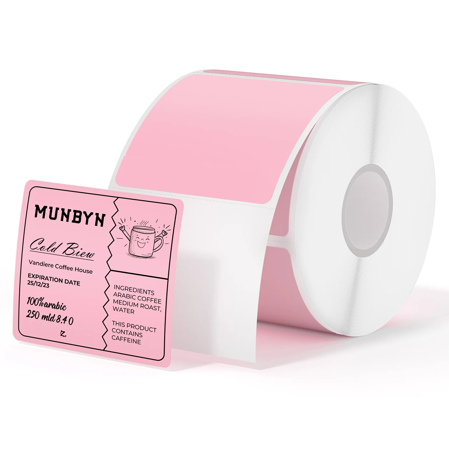 MUNBYN 2"x2" Square Thermal Labels for Barcode, Address and Multi-Purpose Use - Image 2