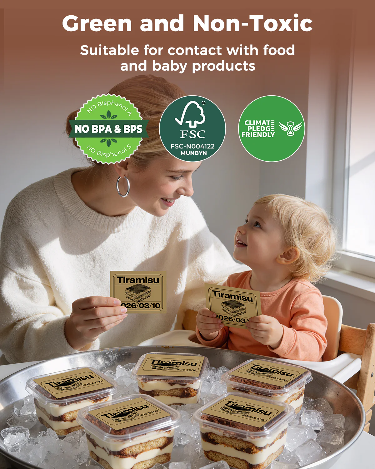 MUNBYN 4" x 2" & 4" x 3"Rectangle Thermal Labels for Barcode, Address and Multi-Purpose Use - Image 17