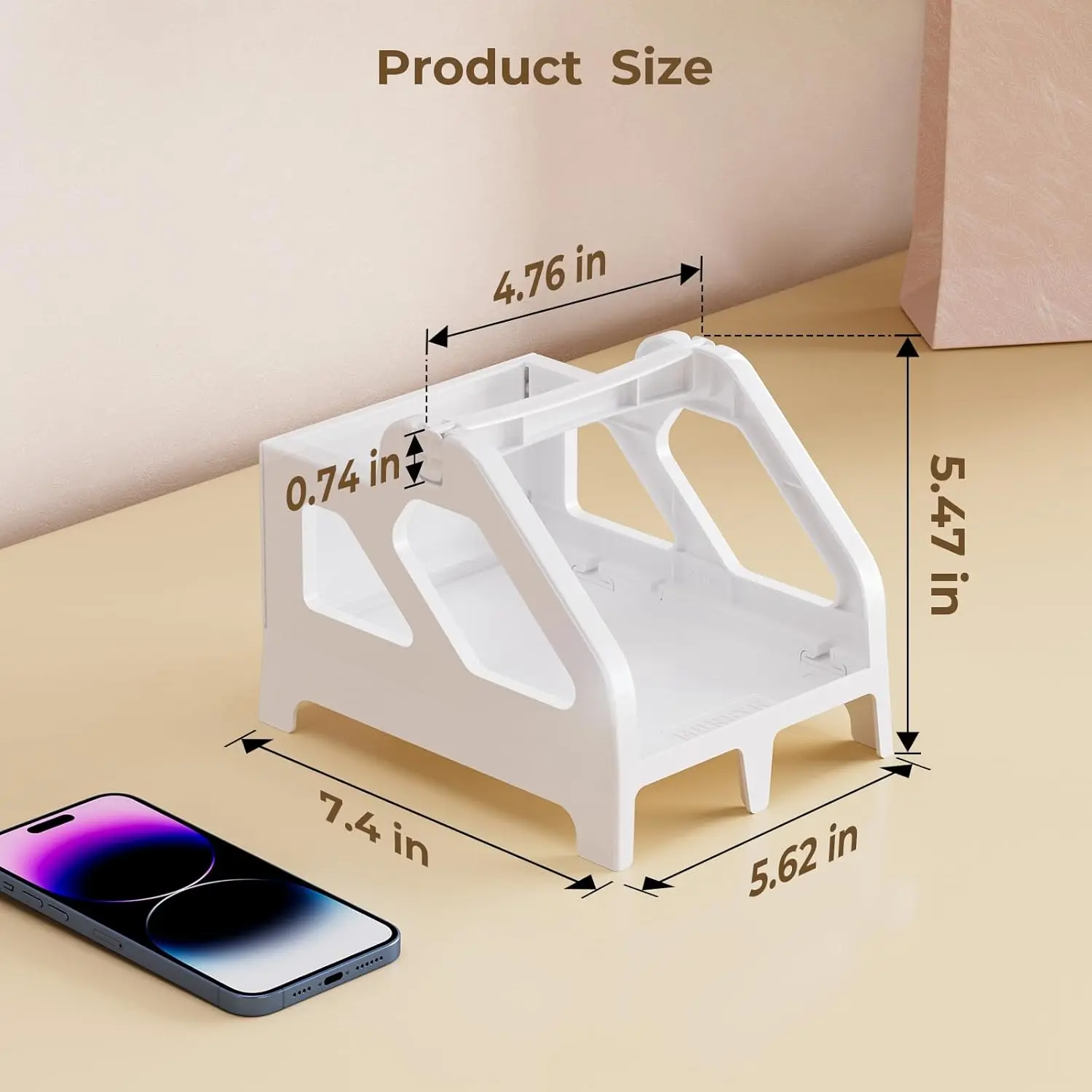 MUNBYN ILH01 Roll and Fan-Fold Label Holder for Shipping Labels - Image 5