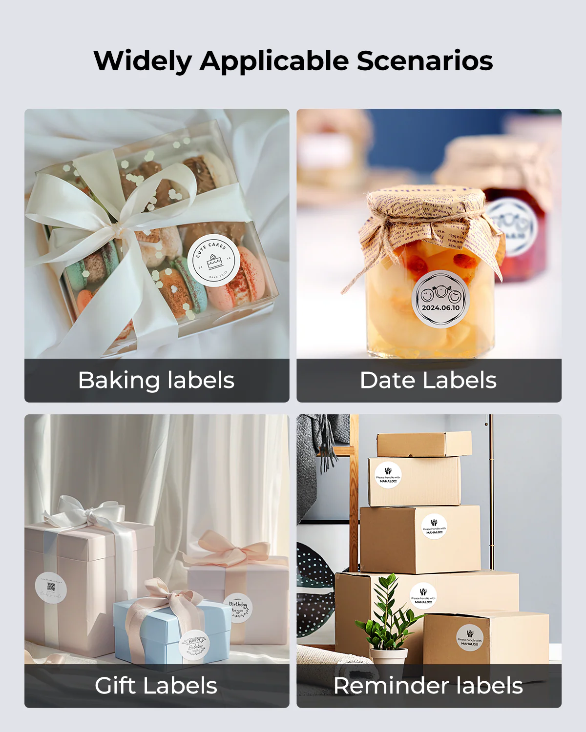 MUNBYN Bakery Branding Label Kit for Custom Packaging - Image 18